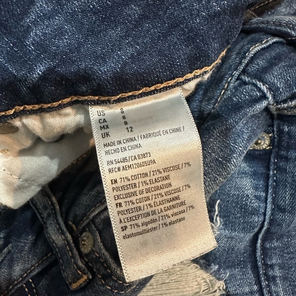 American eagle ripped jean shorts - Picture 3 of 4